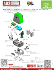 OPERADOR ELECTROMECANICO CORREDIZO DE CREMALLERA BAÑO EN ACEITE, USO INTENSIVO, VELOZ MARCA CENTURION MOD.D10 SMART TURBO